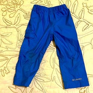Columbia waterproof rain pants 3T